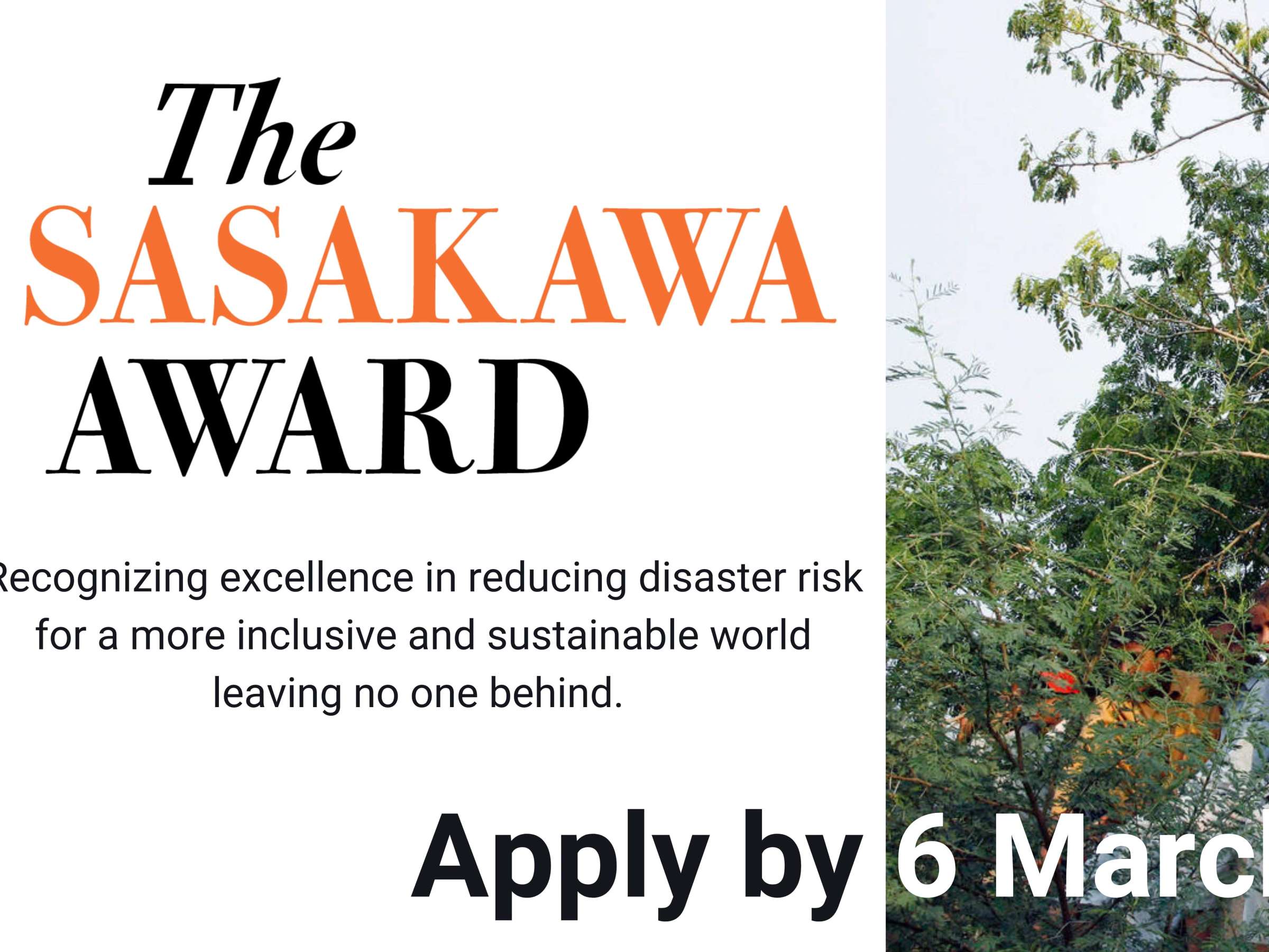 Sasakawa Awards banner
