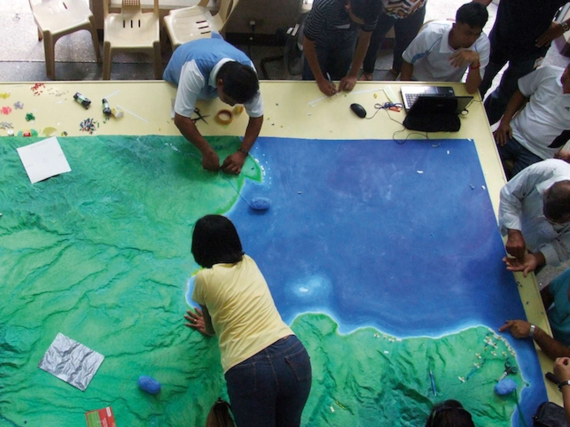 Government units, NGOs, academics and indigeonous communities participate in a ridge-to-reef mapping workshop in Cagayan de Oro City to identify threats to the forest and environment ecosystem.